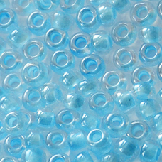 38132 бісер №10 Preciosa (Чехія) 5 грамів. Прозорий профарбований