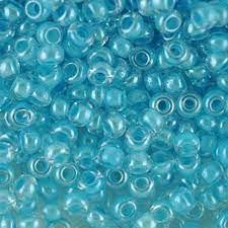 38163 бісер №10 Preciosa (Чехія) 5 грамів. Прозорий профарбований