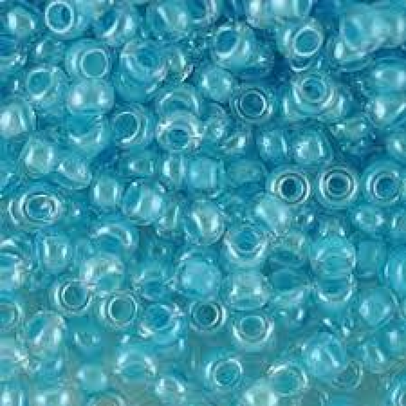 38163 бісер №10 Preciosa (Чехія) 5 грамів. Прозорий профарбований