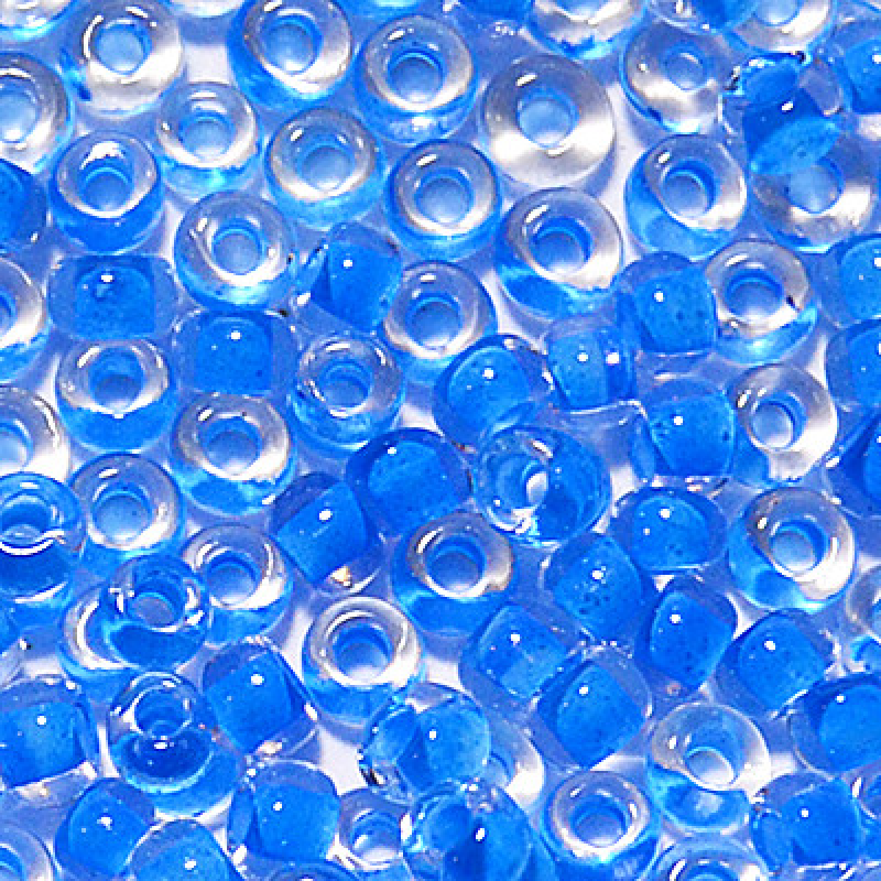 38336 бісер №10 Preciosa (Чехія) 5 грамів. Прозорий профарбований