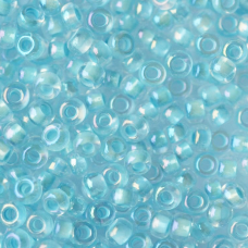 58562 бісер №10 Preciosa (Чехія) 5 грамів. Профарбоаний райдужний