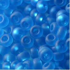 60030 matt бісер №10 Preciosa (Чехія) 5 грамів. Прозорий матовий