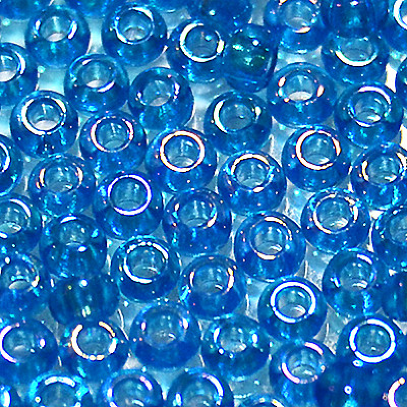 61150 бісер №10 Preciosa (Чехія) 5 грамів. Глазурований райдужний