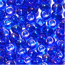 61300 бісер №10 Preciosa (Чехія) 5 грамів. Глазурований райдужний