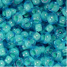 61353 бісер №10 Preciosa (Чехія) 5 грамів. Глазурований профарбований