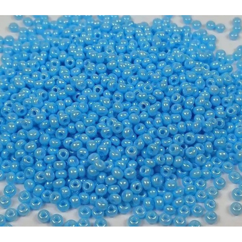 63134 бісер №10 Preciosa (Чехія) 5 грамів. Перламутровий натуральний 63134 бісер №10 Preciosa (Чехія) 5 грамів. Перламутровий натуральний