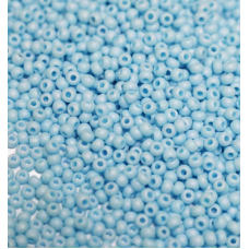 64000 matt бісер №10 Preciosa (Чехія) 5 грамів. Перламутровий матовий райдужний