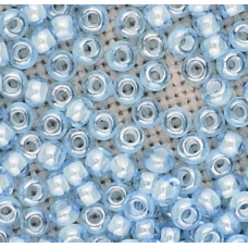 65017 бісер №10 Preciosa (Чехія) 5 грамів. Прозорий профарбований