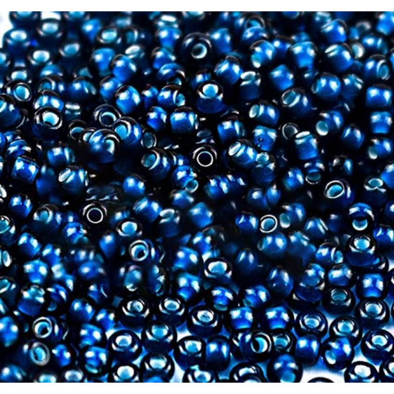 65106 бісер №10 Preciosa (Чехія) 5 грамів. Прозорий профарбований