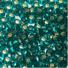 320-10/0-57710 Бісер Чехія (блискучий, смарагдовий), упаковка 50 грамів 320-10/0-57710 Бісер Чехія (блискучий, смарагдовий), упаковка 50 грамів