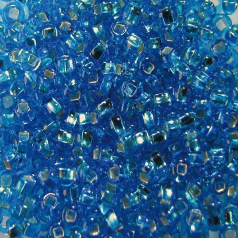 67150 кв бісер №10 Preciosa (Чехія) 5 грамів. Блискучий із квадратною срібною серединкою 67150 кв бісер №10 Preciosa (Чехія) 5 грамів. Блискучий із квадратною срібною серединкою