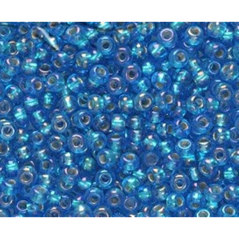 67159 бісер №10 Preciosa (Чехія) 5 грамів. Блискучий райдужний із срібною серединкою 67159 бісер №10 Preciosa (Чехія) 5 грамів. Блискучий райдужний із срібною серединкою