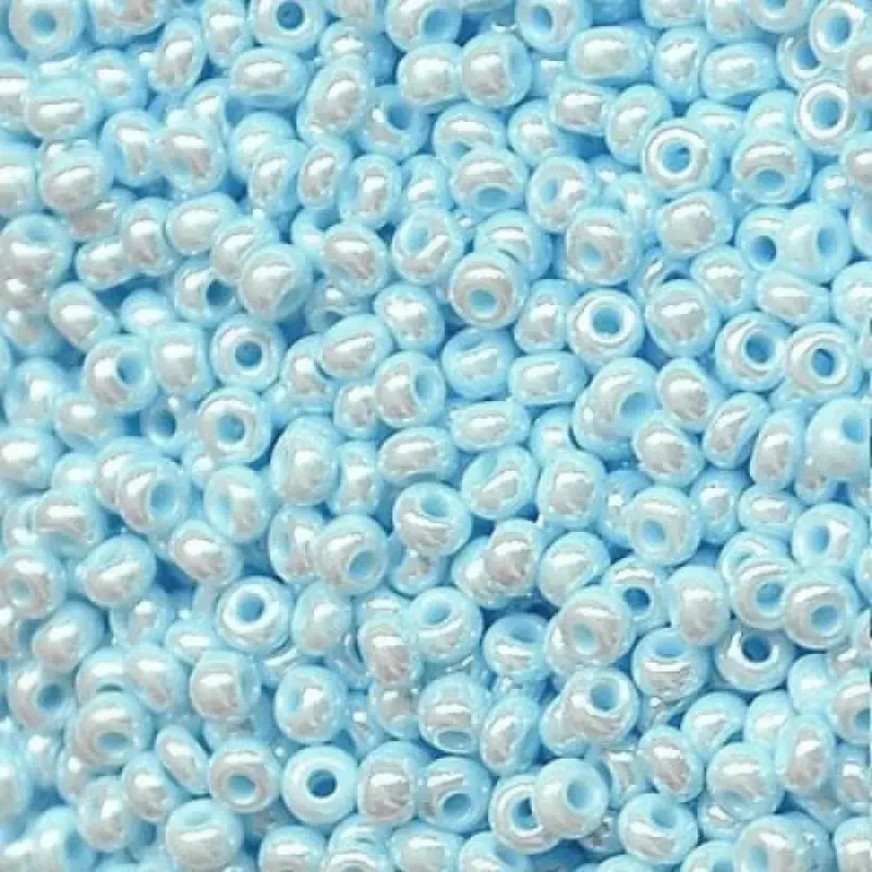 68000 бісер №10 Preciosa (Чехія) 5 грамів. Перламутровий натуральний