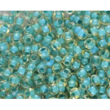 80836 бісер №10 Preciosa (Чехія) 5 грамів. Прозорий профарбований