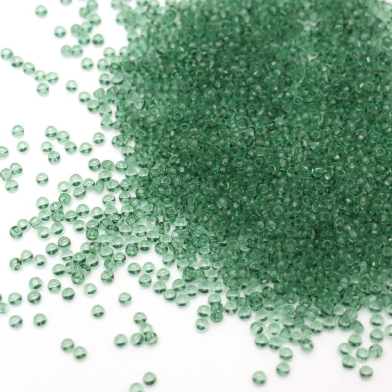 01662 бісер №10 Preciosa (Чехія) 5 грамів. Кристалічний