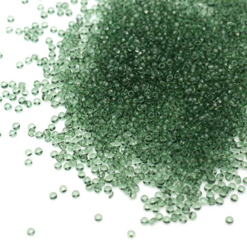 01663 бісер №10 Preciosa (Чехія) 5 грамів. Кристалічний