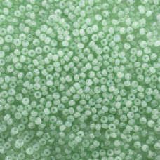 02162 бісер №10 Preciosa (Чехія) 5 грамів. Алебастровий