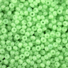 02261 бісер №10 Preciosa (Чехія) 5 грамів. Алебастровий