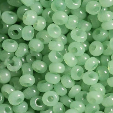 02263 бісер №10 Preciosa (Чехія) 5 грамів. Алебастровий