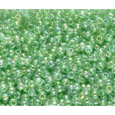 41161 бісер №10 Preciosa (Чехія) 5 грамів. Напівпрозорий райдужний