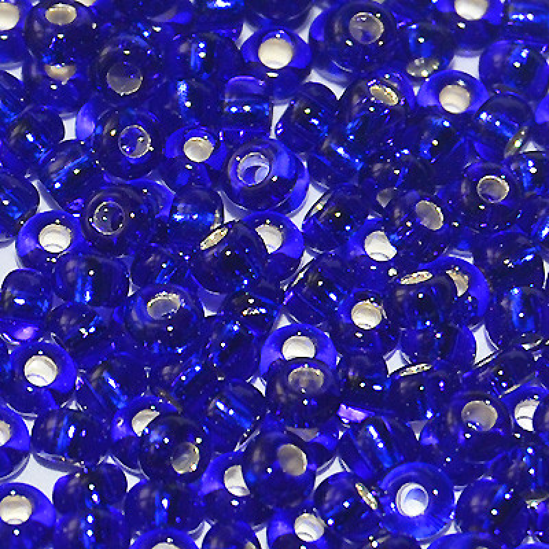 332-10/0-37100 Бісер Чехія (блискучий, фіолетовий), упаковка 50 грамів