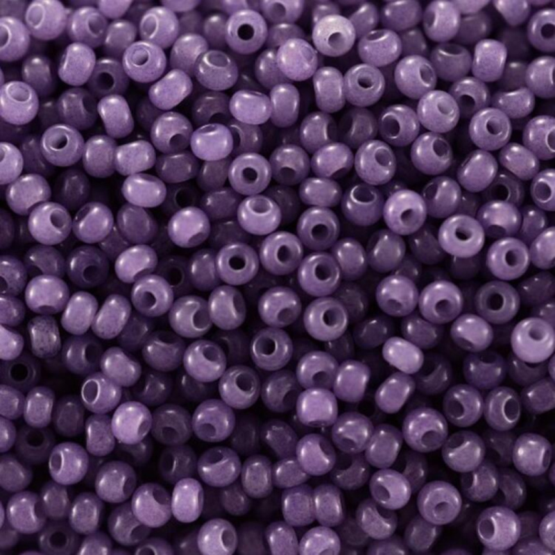 02622 бісер №10 Preciosa (Чехія) 5 грамів. Алебастровий