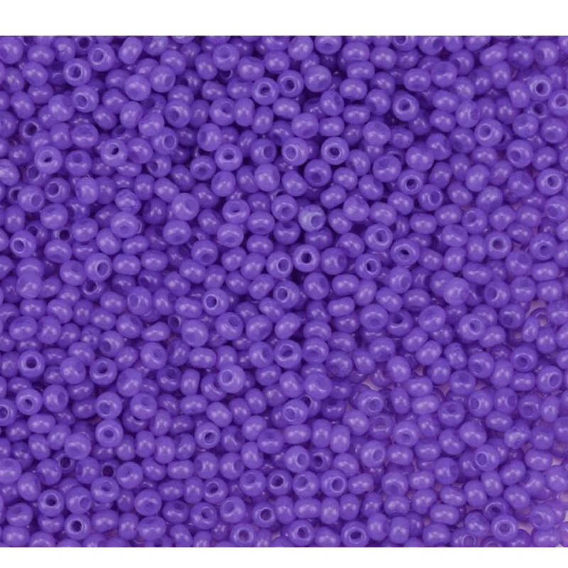 02623 бісер №10 Preciosa (Чехія) 5 грамів. Алебастровий