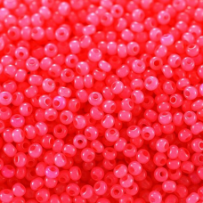 02691 бісер №10 Preciosa (Чехія) 5 грамів. Алебастровий