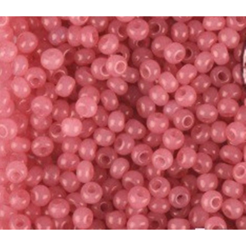 02693 бісер №10 Preciosa (Чехія) 5 грамів. Алебастровий