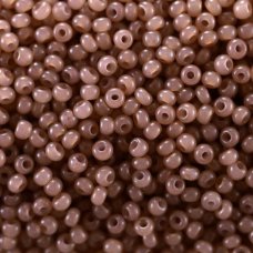 02694 бісер №10 Preciosa (Чехія) 5 грамів. Алебастровий