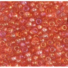 07122 бісер №10 Preciosa (Чехія) 5 грамів. Алебастровий райдужний