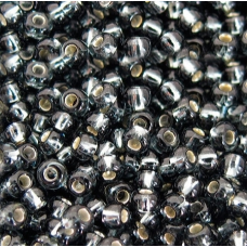 337-10/0-47010 Бісер Чехія (блискучий, сірий), упаковка 50 грамів 337-10/0-47010 Бісер Чехія (блискучий, сірий), упаковка 50 грамів