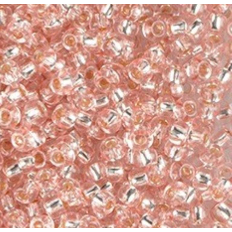 07712 бісер №10 Preciosa (Чехія) 5 грамів. Прозорий блискучий