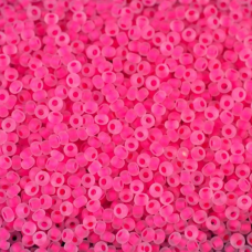 08777 matt бісер №10 Preciosa (Чехія) 5 грамів. Прозорий матовий неоновий