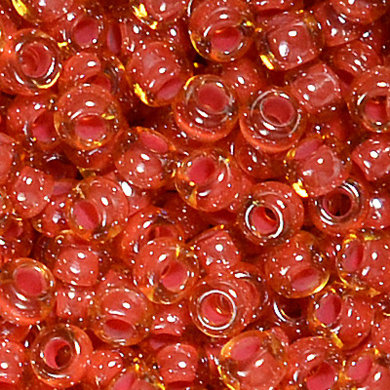 11398 бісер №10 Preciosa (Чехія) 5 грамів. Прозорий профарбований