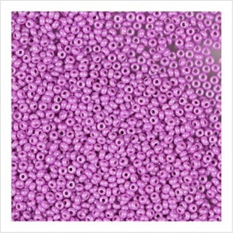 16325 бісер №10 Preciosa (Чехія) 5 грамів. Алебастровий перламутровий