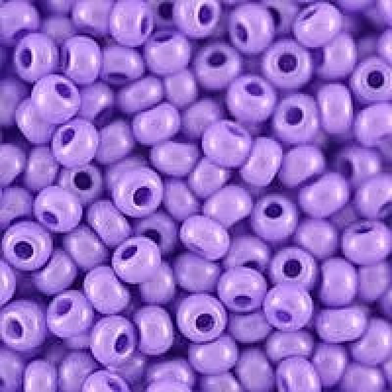 16928 бісер №10 Preciosa (Чехія) 5 грамів. Алебастровий перламутровий