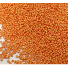 16992 бісер №10 Preciosa (Чехія) 5 грамів. Алебастровий перламутровий