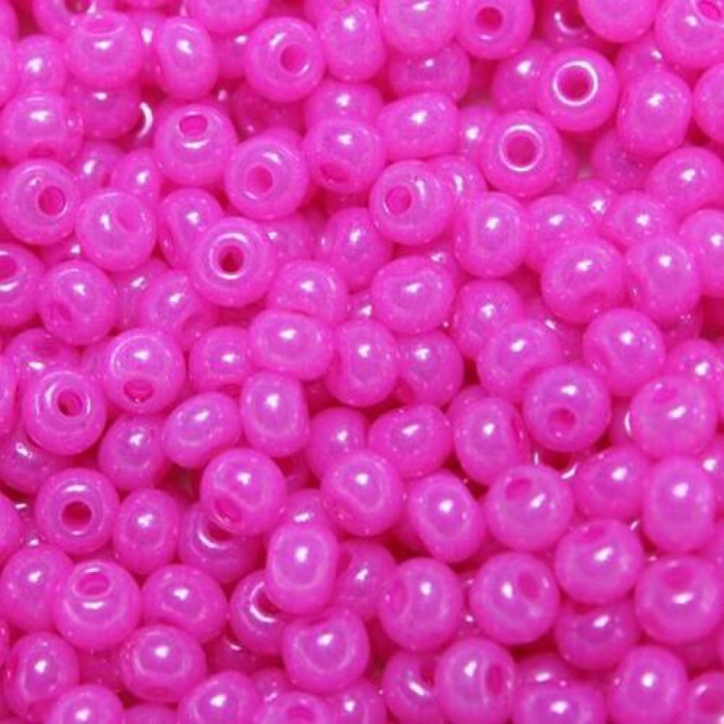 17177 бісер №10 Preciosa (Чехія) 5 грамів. Перламутровий