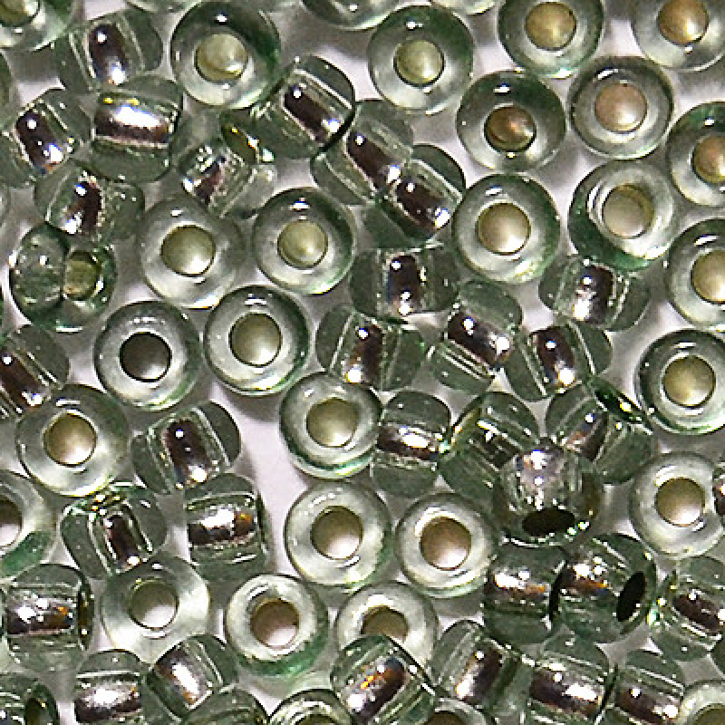 343-10/0-78163 Бісер Чехія (блискучий, зелений блідий), упаковка 50 грамів