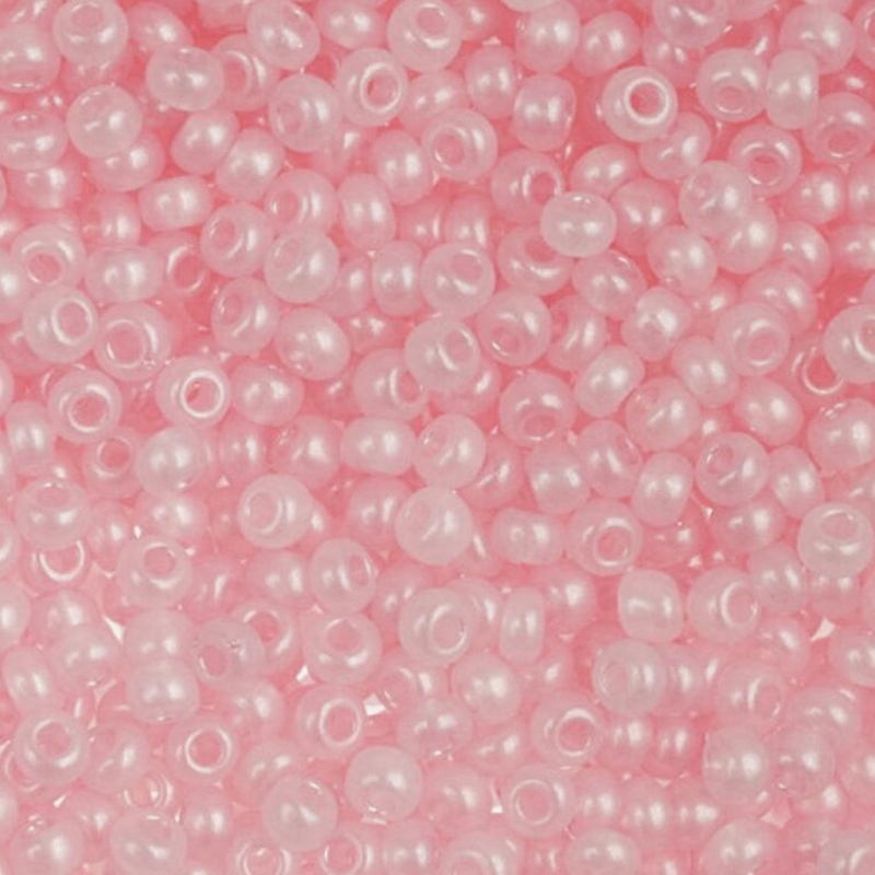 17298 бісер №10 Preciosa (Чехія) 5 грамів. Перламутровий