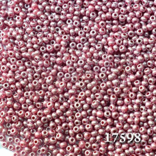 17598 бісер №10 Preciosa (Чехія) 5 грамів. Перламутровий