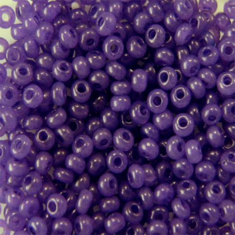 17828 бісер №10 Preciosa (Чехія) 5 грамів. Алебастровий