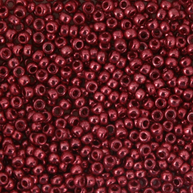 18398 бісер №10 Preciosa (Чехія) 5 грамів. Металізований