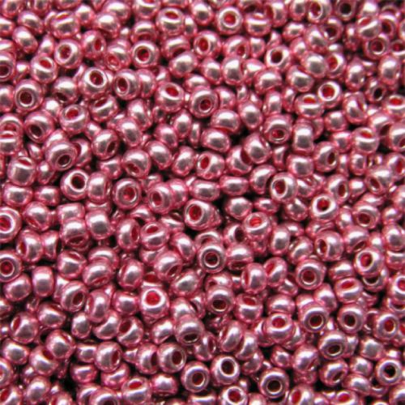 18598 бісер №10 Preciosa (Чехія) 5 грамів. Металізований