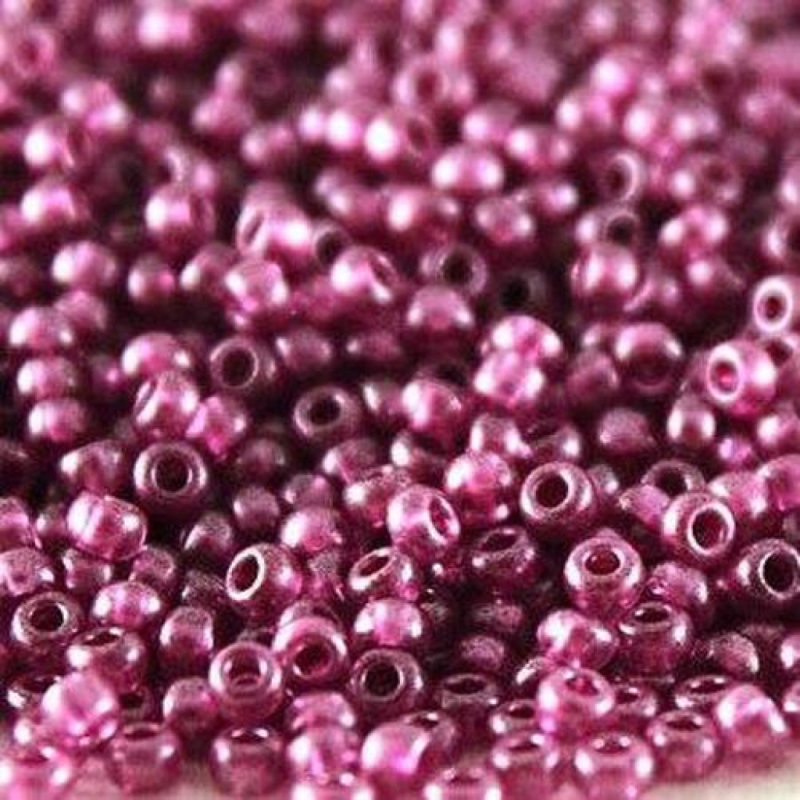 18996 бісер №10 Preciosa (Чехія) 5 грамів. Блискучий тертий