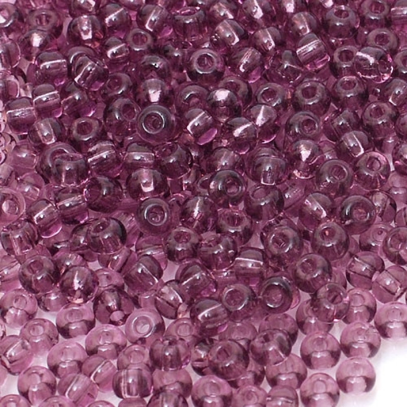 20010 бісер №10 Preciosa (Чехія) 5 грамів. Прозорий