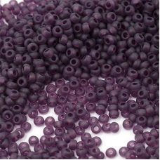 20080 matt бісер №10 Preciosa (Чехія) 5 грамів. Прозорий матовий