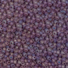 21010 matt бісер №10 Preciosa (Чехія) 5 грамів. Глазурований матовий райдужний