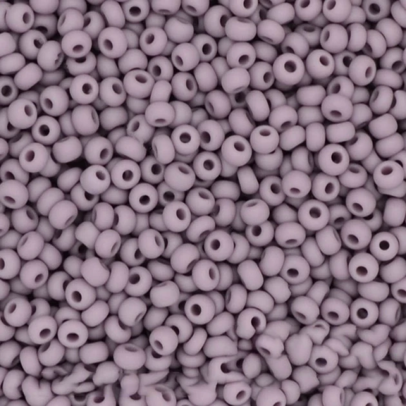 23020 matt бісер №10 Preciosa (Чехія) 5 грамів. Натуральний матовий